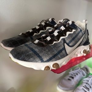 Nike By You ID React Element 55 ‘Pendleton’ Plaid CK5067-991